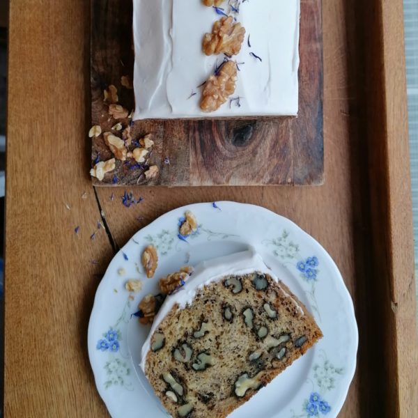 Bananen-Walnuss Kuchen (VEGAN)