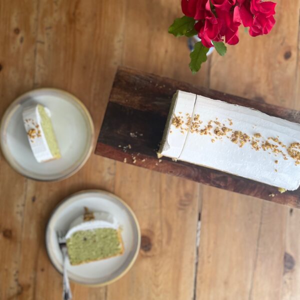 Pistazie-Limette Kuchen (VEGAN) – Bild 3